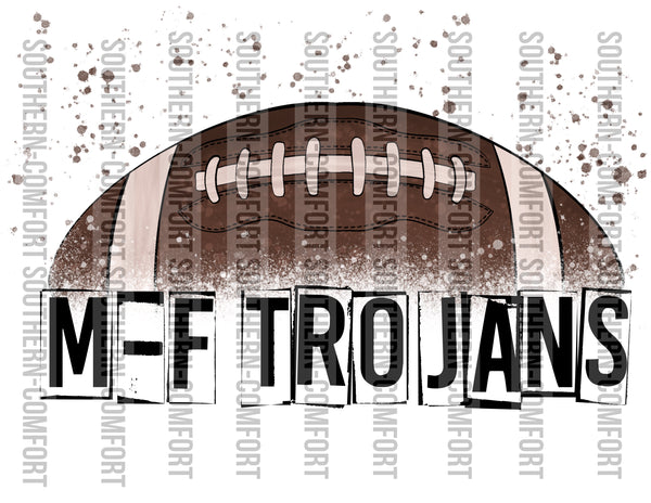 MF Trojans football PNG