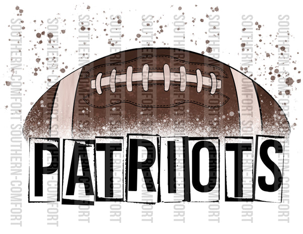 Patriots football PNG