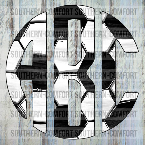 Soccer Monogram