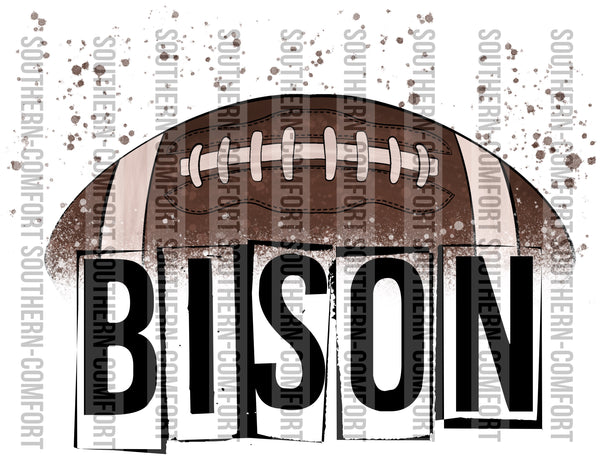 Bison football PNG