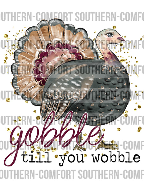 Gobble till you wobble PNG