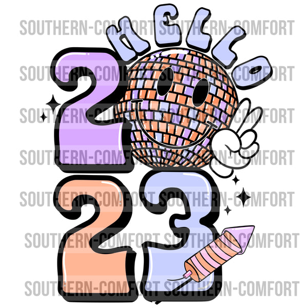 Hello 2023 PNG