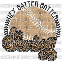 Hey batter batter swing PNG