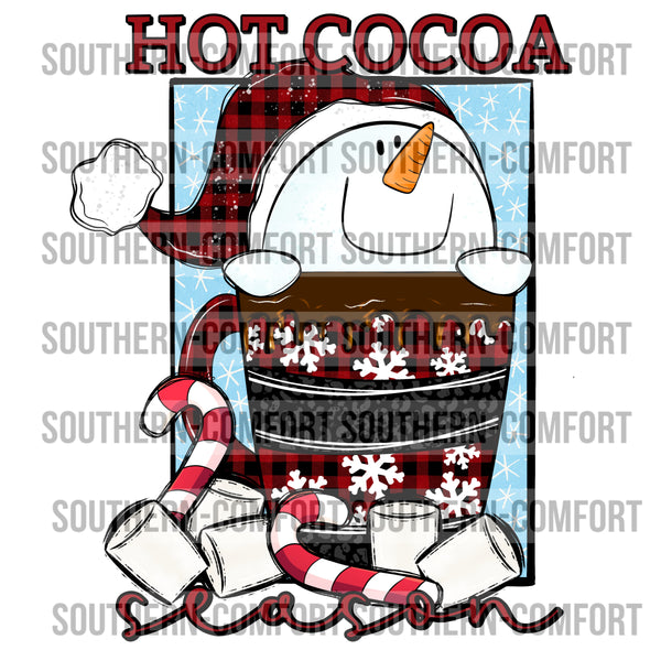 Hot cocoa season PNG
