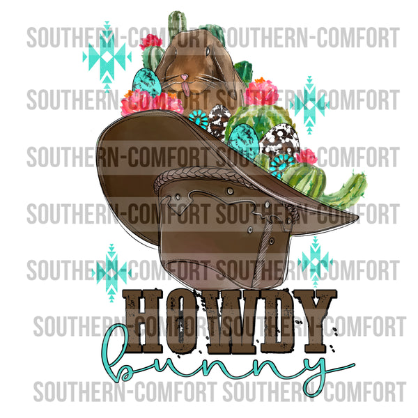 Howdy Bunny PNG
