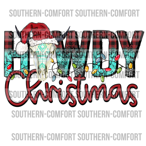Howdy Christmas PNG