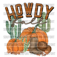 Howdy fall PNG