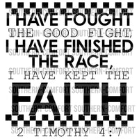 I have kept the faith PNG