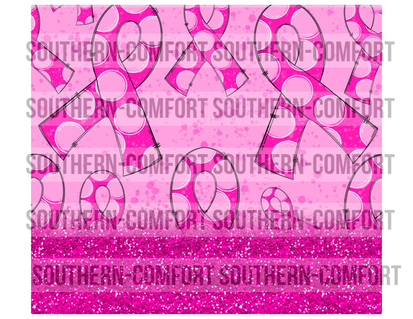 Breast cancer 20oz tumbler PNG