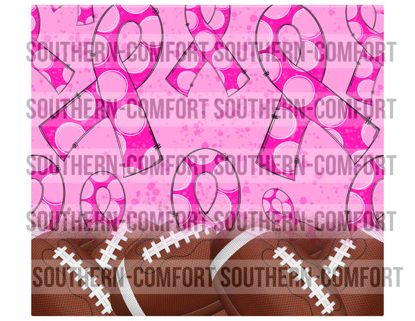 Breast cancer 20oz tumbler PNG