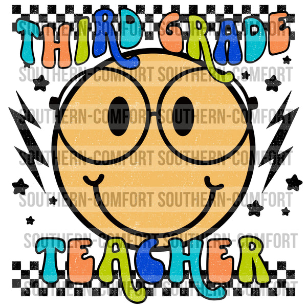 Third Grade Teacher PNG