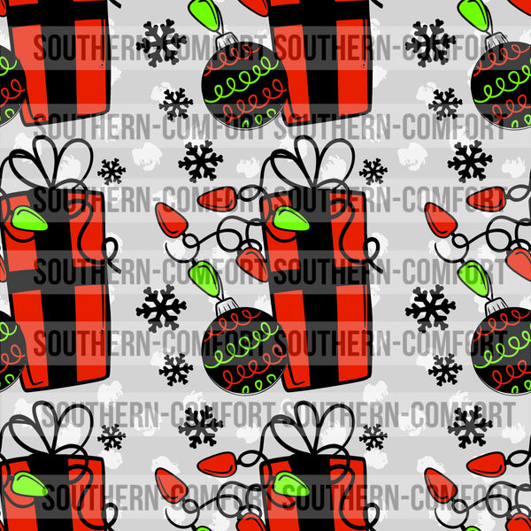 Christmas present Digital paper