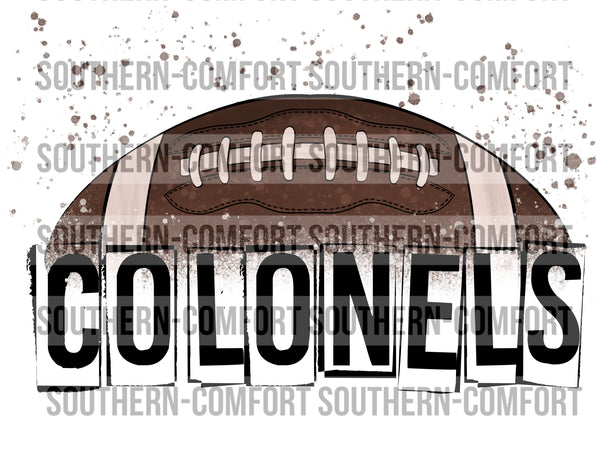 Colonels football PNG