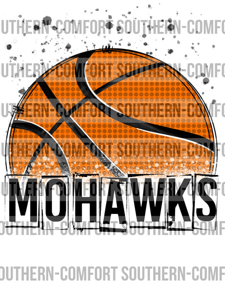 Mohawks basketball PNG