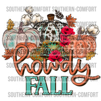 Howdy Fall PNG