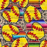 Softball Digital paper