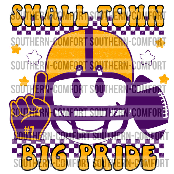 Small town big pride  PNG