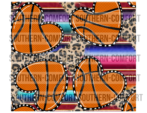 Basketball 20oz tumbler PNG