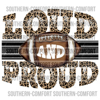 Loud and Proud football PNG