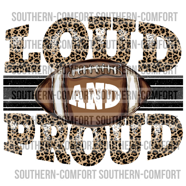 Loud and Proud football PNG