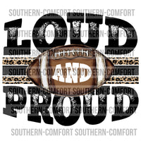 Loud and Proud football PNG
