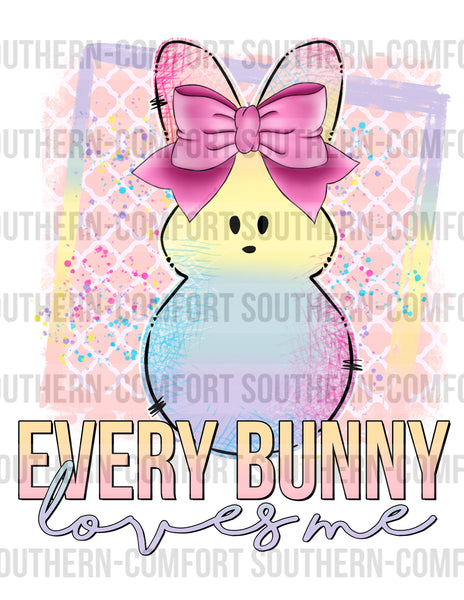 Every bunny loves me PNG