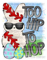 Too hip to hop baseball PNG