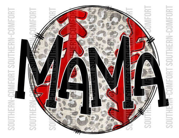 Mama baseball PNG