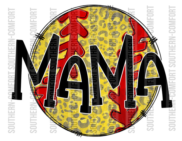 Mama softball PNG