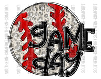 Game day baseball PNG