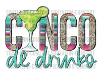 Cinco de drinko PNG