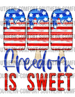 Freedom is sweet  PNG