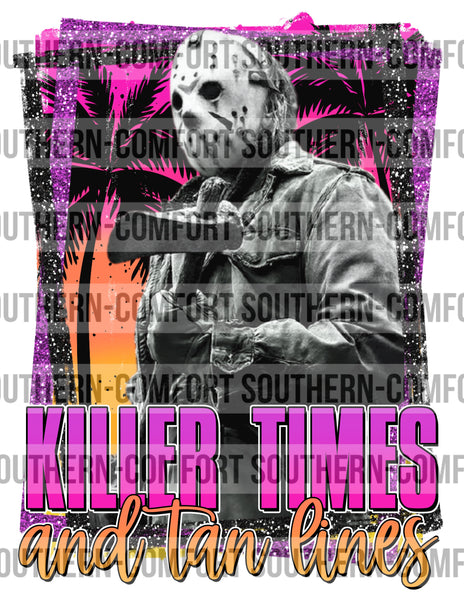 Killer times and tan lines PNG