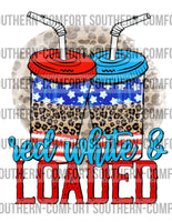 Red white and loaded PNG