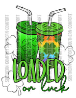 Loaded on luck Png file
