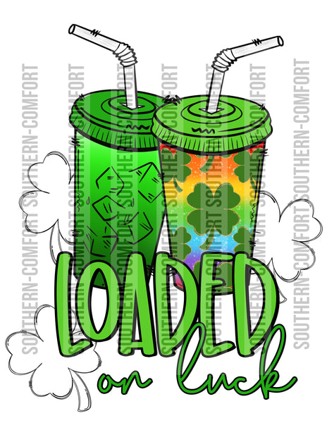 Loaded on luck Png file