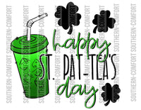 Happy st. Pat-tea's day Png file