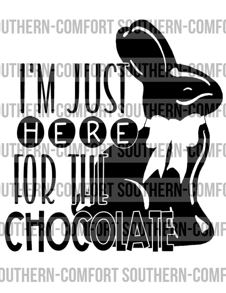 I'm just here for the chocolate PNG
