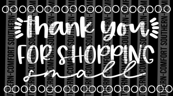 Thank you for shopping small Sticker design