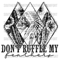 Don't ruffle my feathers PNG