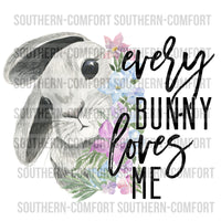 Every bunny loves me Png file