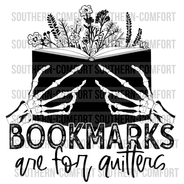 Bookmarks are for quitters Png file