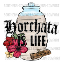 Horchata is life PNG