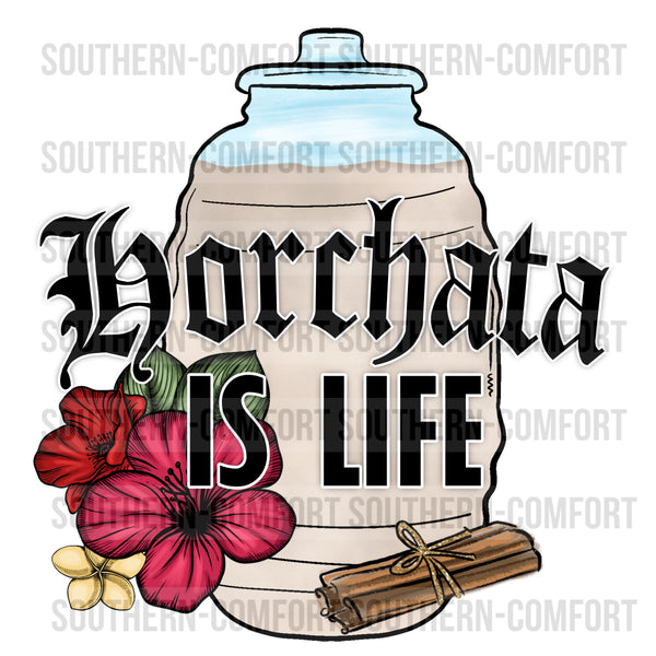 Horchata is life PNG