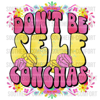 Don't be self conchas PNG