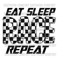 Eat sleep repeat PNG