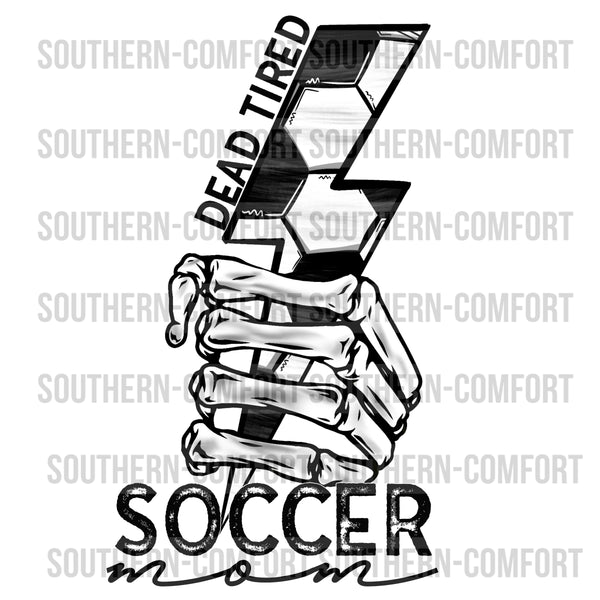 Dead tired soccer mom PNG