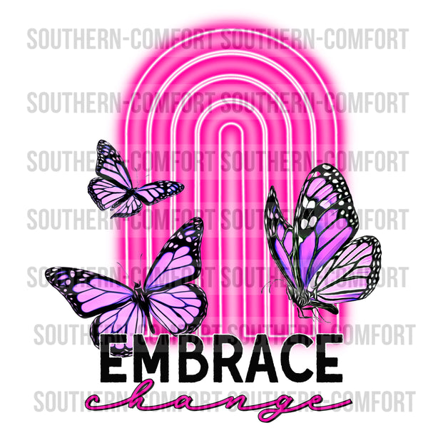 Embrace change PNG