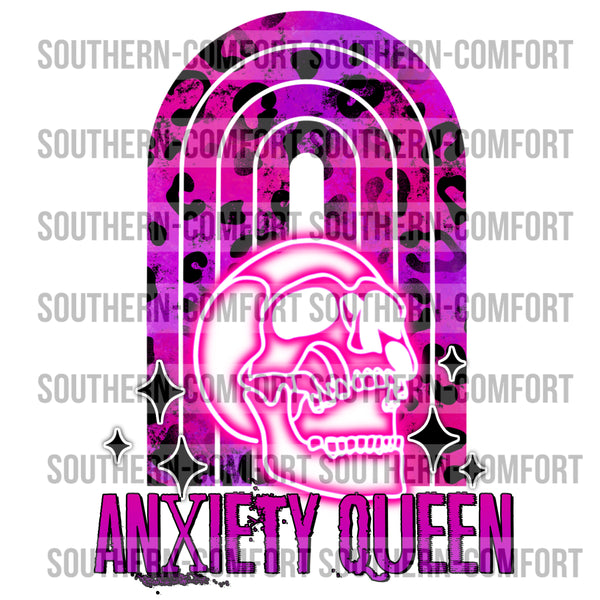 Anxiety queen PNG