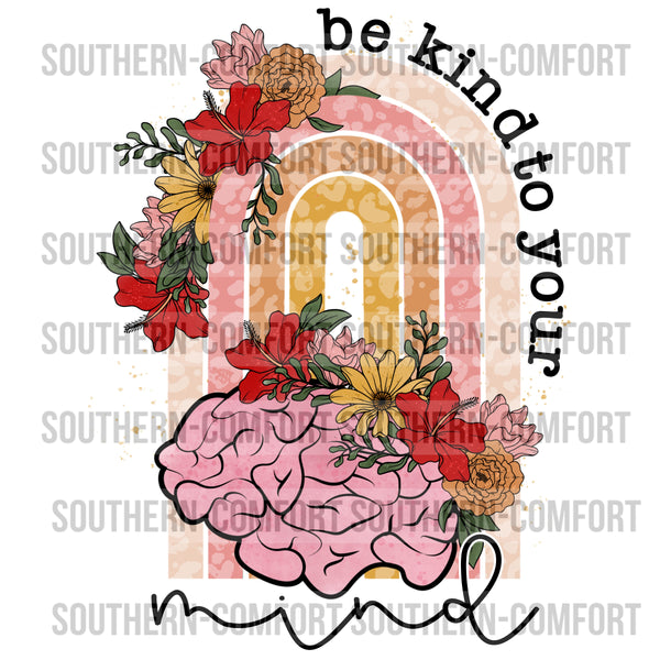 Be kind to your mind PNG